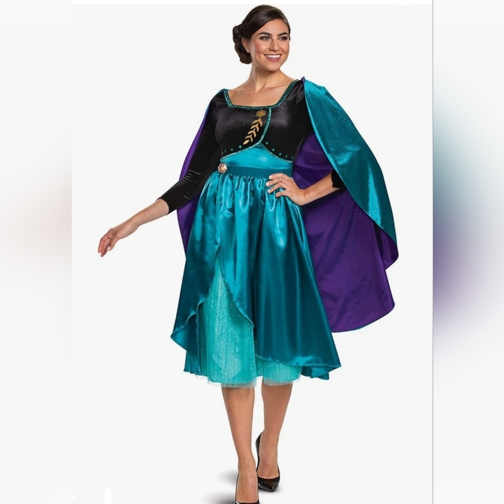Adult Disney Princess Anna costume Frozen 2, size large, 12/14, like new